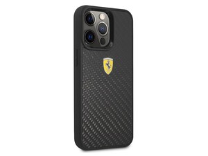 قاب فیبرکربن آیفون 13 پرو مکس طرح فراری CG Mobile iphone 13 Pro Max Ferrari Carbone Case