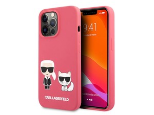 قاب سیلیکونی آیفون 13 پرو مکس طرح گربه و کارل CG Mobile iphone 13 Pro Max Cat Karl Lagerfeld Silicone Case