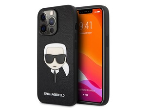 قاب چرمی آیفون 13 پرو طرح کارل CG Mobile iphone 13 Pro Karl Lagerfeld Leather Case