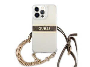 قاب محافظ براق آیفون 13 پرو مکس همراه با بند رودوشی CG Mobile iphone 13 Pro Max Guess CrossBody Case