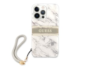 قاب محافظ براق آیفون 13 پرو مکس طرح سرامیکی CG Mobile iphone 13 Pro Max Guess Hard Case