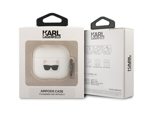 کاور سیلیکونی ایرپاد 3 اپل طرح گربه کارل CG Mobile Apple Airpods 3 Karl Cat Silicone Case