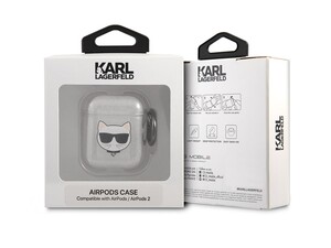 کاور محافظ براق ایرپاد اپل طرح گربه کارل CG Mobile Apple Airpods/Airpods 2 Karl Cat Case