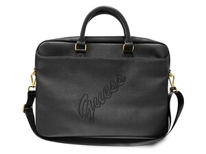 کیف چرمی لپ تاپ 13و15و16 اینچ همراه با بند رودوشی CG Mobile Laptop 13/15/16 inch Guess Leather Bag