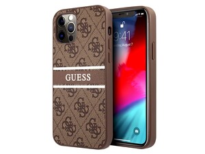 قاب چرمی طرحدار آیفون 12 پرو مکس CG Mobile iphone 12 Pro Max Guess Leather Case