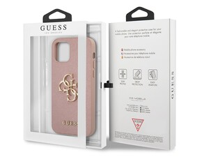 قاب چرمی طرحدار آیفون 12 پرو مکس CG Mobile iphone 12 Pro Max Guess Leather Case