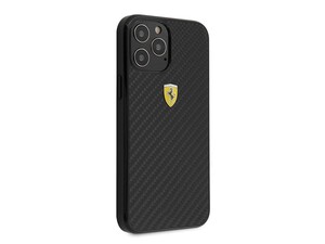 قاب فیبرکربن آیفون 12 پرو مکس طرح فراری CG Mobile iphone 12 Pro Max  Ferrari Carbone Case