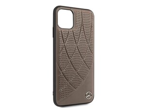 قاب چرمی آیفون 12 و 12 پرو طرح مرسدس بنز CG Mobile iphone 12/12 Pro Mercedes-Benz Leather Case