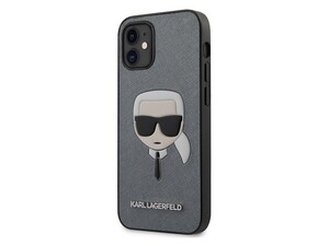 قاب چرمی آیفون 12 مینی طرح کارل CG Mobile iphone 12 mini Karl Lagerfeld Leather Case