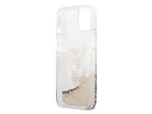 قاب آکواریومی آیفون 12 مینی طرح کارل و گربه CG Mobile iphone 12 mini Karl Lagerfeld Aquarium Case