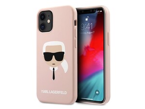 قاب سیلیکونی آیفون 12 مینی طرح کارل CG Mobile iphone 12 mini Karl Lagerfeld Silicone Case