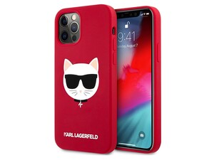 قاب سیلیکونی آیفون 12 و 12 پرو طرح گربه کارل CG Mobile iphone 12/12 Pro Karl Lagerfeld Silicone Case