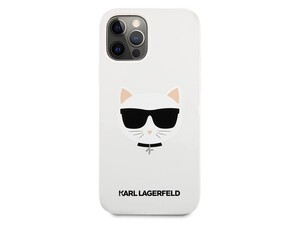 قاب سیلیکونی آیفون 12 و 12 پرو طرح گربه کارل CG Mobile iphone 12/12 Pro Karl Lagerfeld Silicone Case