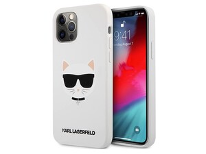 قاب سیلیکونی آیفون 12 و 12 پرو طرح گربه کارل CG Mobile iphone 12/12 Pro Karl Lagerfeld Silicone Case