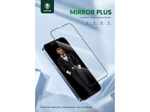 گلس آینه ای آیفون 13 پرو مکس گرین Green iphone 13 Pro Max Mirror Plus Glass