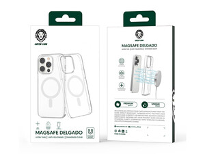 قاب مگ سیف آیفون 13 پرو گرین Green iphone 13 Pro Magsafe Delgado Case