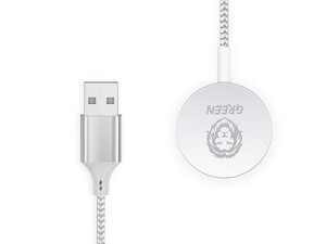 کابل شارژ مگنتی اپل واچ 1.2 متری گرین Green Apple Watch Magnetic Charging Cable 1.2m