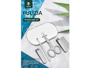 ست 5 عددی مانیکور و ناخن گیر گرین Green Pulizia Manicure Kit 5 in 1