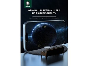 محافظ صفحه نمایش شیشه‎ای سه بعدی آیفون 12 و آیفون 12 پرو گرین Green 3D Silicone HD Glass Screen Protector for iPhone 12 / 12 Pro  6.1" GNI12613HDSICL