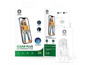 Green Lion Clear Plus Full Transparent Glass Screen Protector for iPhone 13 Pro Max, Anti-Scratch- Clear