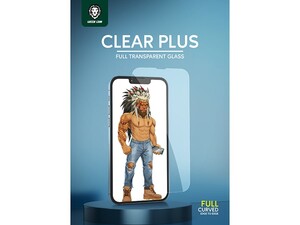 Green Lion Clear Plus Full Transparent Glass Screen Protector for iPhone 13 Pro Max, Anti-Scratch- Clear