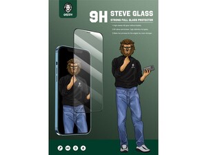 Green 9H Steve Glass Strong Full Screen Protector For Apple iPhone 11 Pro Max/XS Max