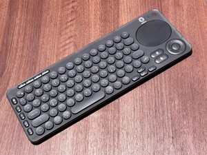 کیبورد بی سیم با تاچ پد انگلیسی گرین Green Dual Mode Portable Wireless Keyboard with Touch Pad