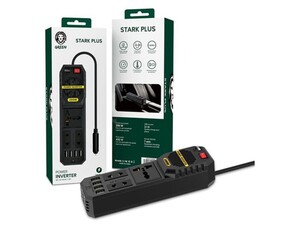 مبدل برق داخل خودرو گرین Green Stark Plus Power Inverter 200W