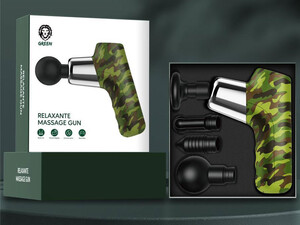 ماساژور تفنگی گرین GREEN RELAXANTE MASSAGE GUN