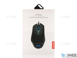 موس مخصوص بازی لنوو Lenovo M106 Wired USB Gaming Mouse