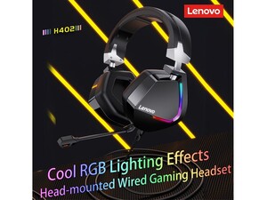 هدفون گیمینگ باسیم لنوو Lenovo H402 gaming headphone