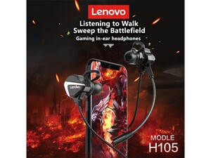 هدفون گیمینگ باسیم لنوو Lenovo H105 gaming headphone