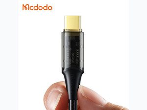 ارزانترین کابل شارژ 100 واتی 1.2 متری مک دودو Mcdodo CA-2090 USB to USB C Cable 6A 1.2m (Black)