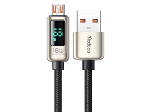 کابل شارژ و دیتا مک دودو MCDODO CA-7481 Digital Display MicroUSB Cable