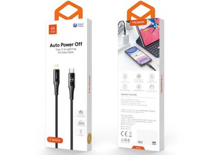 کابل شارژ سریع تایپ‌سی به لایتنینگ 1.2 متری مک‌دودو Mcdodo Auto Power Off Cable For IPhone PD 36W CA-7360