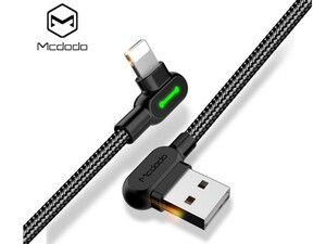 کابل شارژ و انتقال داده لایتنینگ مک دودو Mcdodo 90 Light Lightning Cable 3M CA-467