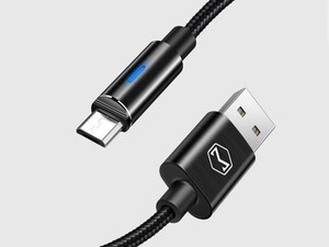 کابل هوشمند شارژ و انتقال داده میکرو یو اس بی مک دودو Mcdodo CA-616 Auto Disconnect Data Cable MicroUSB 1.5M