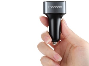 شارژر فندکی 3 پورت با قابلیت شارژ سریع مک دودو MCDOOD 3 Port 5.2A Car Charger CC-630 دارای وزن کم