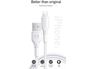 قیمت کابل شارژ و انتقال دیتای 1.2 متری لایتنینگ مک دودو MCDODO Lightning Data Cable 1.2M CA-727