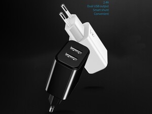 شارژر دیواری فست دو پورت مک دودو MCDODO Dual Port Travel Charger CH-614