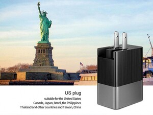 شارژر مسافرتی 18 وات دو پورت مک دودو MCDODO PD+QC3.0 Travel CHarger Type-C CH-562