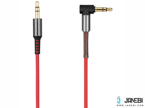 کابل یک متری Hoco Spring 3.5 mm Stereo Aux