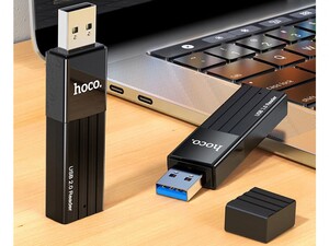 کارت خوان هوکو hoco HB20 Mindful 2-in-1 USB2.0 card reader