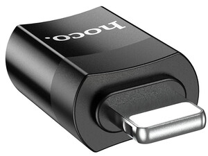 کیفیت مبدل تایپ سی به لایتنینگ هوکو Hoco Adapter Lightning male to Type-C female UA17