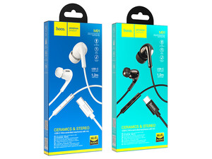 هندزفری سیمی تایپ سی هوکو Hoco Wired earphones Type-C “M91 Shelly” with mic