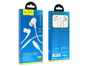 هندزفری سیمی تایپ سی هوکو Hoco Wired earphones Type-C “M91 Shelly” with mic