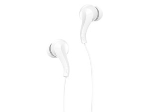 قیمت هندزفری سیمی هوکو تلسکوپی  با جک 3.5 میلی متری Hoco Wired earphones 3.5mm “M68 Easy clip” telescopic