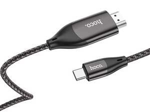 قیمت  مبدل تایپ سی به اچ دی ام آی هوکو Hoco Cable Type-C to HDMI UA16