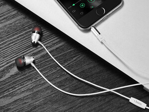 فروش هدفون سیمی با جک 3.5 میلیمتری هوکو Hoco Wired earphones M28 Ariose with mic