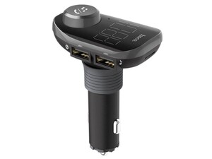 شارژر فندکی با قابلیت پخش موسیقی و تماس هوکو Hoco E45 Car Charger with Wireless FM Transmitter